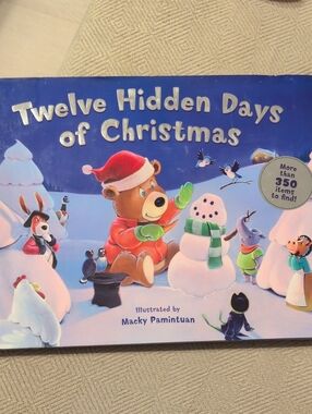 Twelve Hidden Days of Christmas Illustrated Children's Book